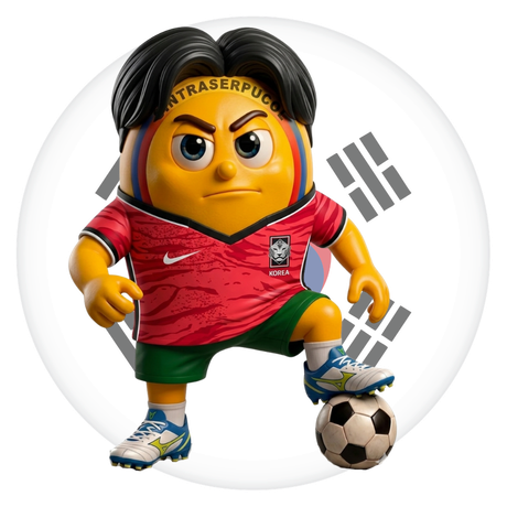 foto de equipo para Corea del Sur